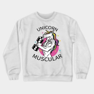 Unicorn Muscular Crewneck Sweatshirt